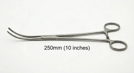 Bozemann uterine dressing and elevating forceps 250mm 10 inch