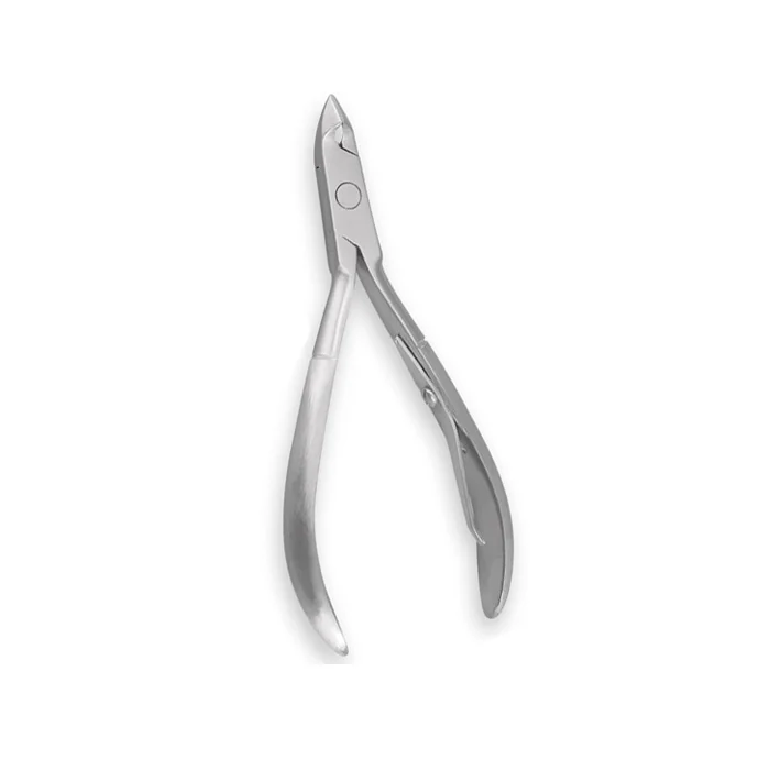 Cuticle nipper 11 cm,Single Spring, Lap Joint Double Finished Handle jaw 9mm