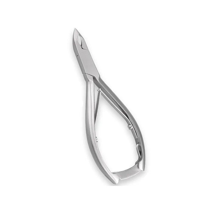 Cuticle nipper11.5 cm,Double Spring,Box joint With Back Lock 6mm jaw