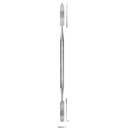 Double-Ended Dental Wax Spatula 180mm ASI-2231