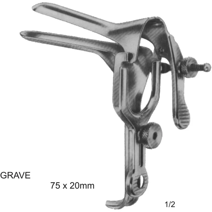 Grave vaginal spatula 75 20mm