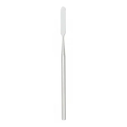 ASI-2589 plaster spatula with a long cylindrical handle and narrow rounded blade on a white background.