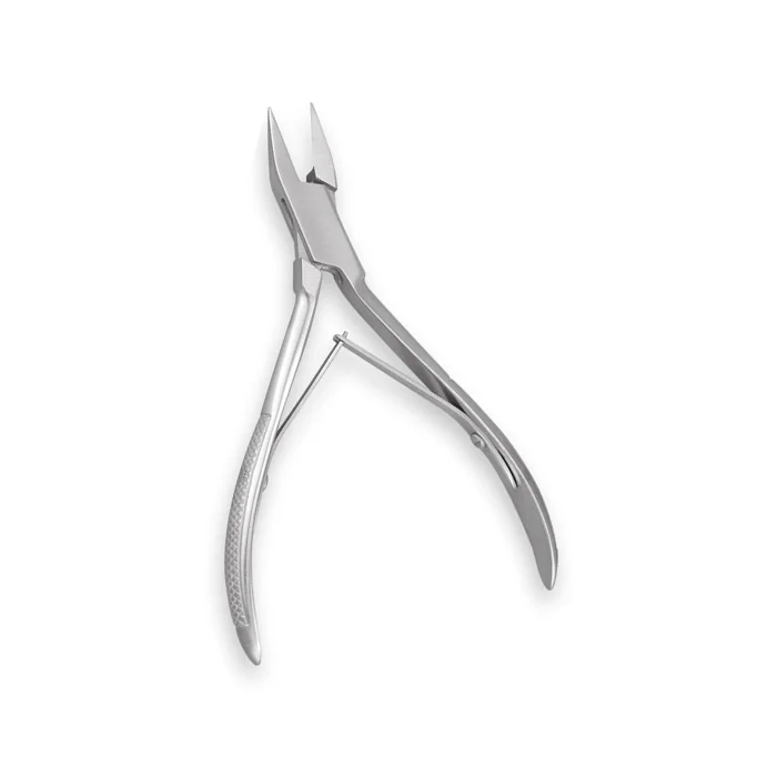 Nail nipper,Arrow Poionted,Double , Spring,Textured Handle Box Joint 11.5, 12.5cm