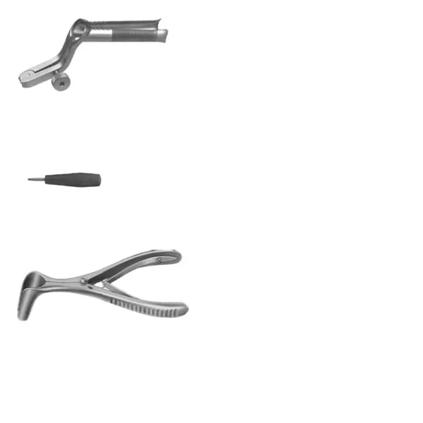 PAPAVERO-HARTMANN (CASPAR) Transsphenoidal Speculum, Slim, W-Key ENT