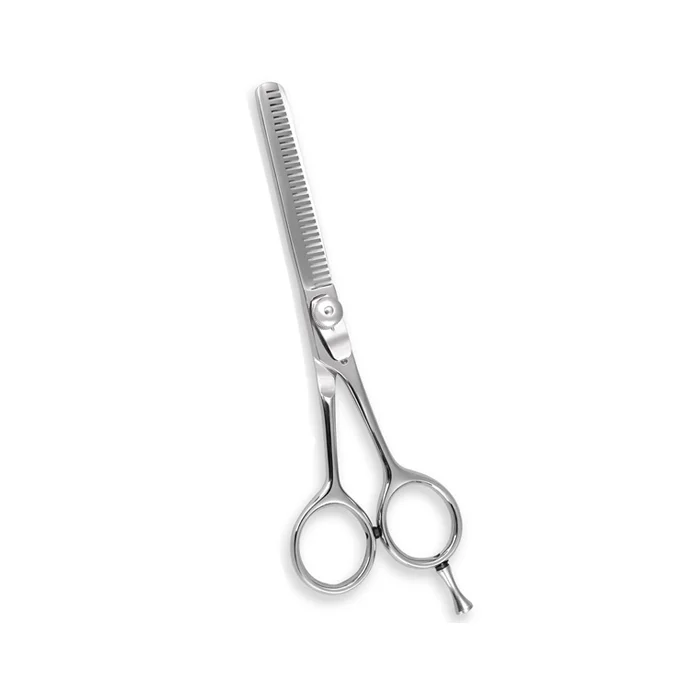 Professional thinning blending shears double-sided 30 Teeth 6 inches Double-sided professional 6-inch thinning shears made of German stainless steel with 30 teeth and a dull matte finish.