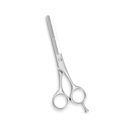ASI-3123 5.5-inch professional thinning and blending shears made of German stainless steel with 30 teeth.