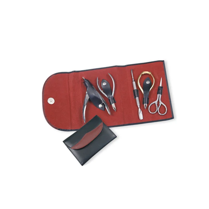 Red foldable case with black cover