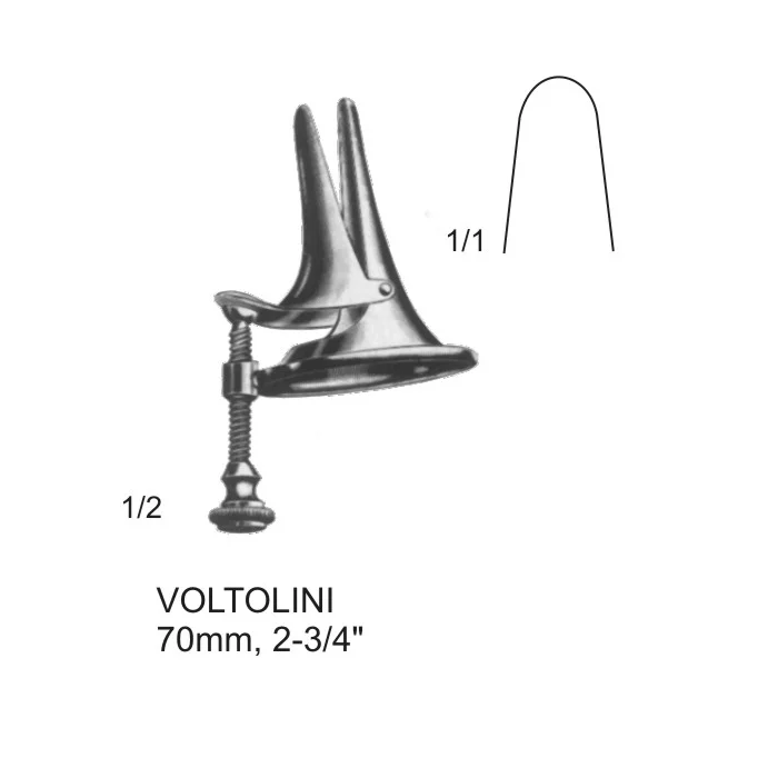 VOLTOLINI nasal spatula broad 70mm 2-3-4